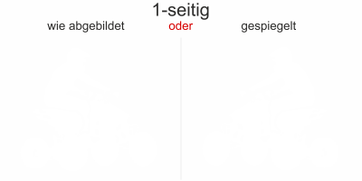 Aufkleber Quad