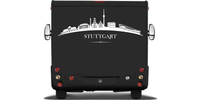 Aufkleber für KFZ Stuttgart