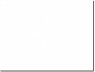 Außenwandaufkleber Kompass