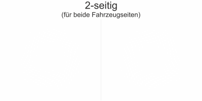 Autoaufkleber 3D Zielflagge