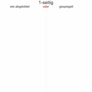 Autodekor Ornament mit Blumen - Ansicht Ausrichtung und Farbauswahl