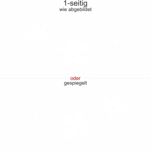 Autoaufkleber mit Blumen Ornament und Schmetterling - Ansicht Ausrichtung und Farbauswahl