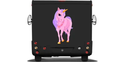 Autoaufkleber Glitzer Einhorn Autoaufkleber Glitzer Einhorn