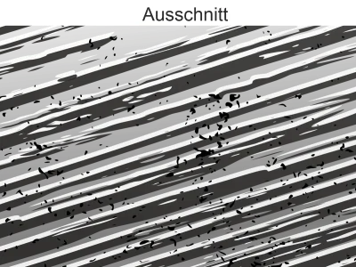Autoaufkleber Landschaft Schraffiertes Gebirge