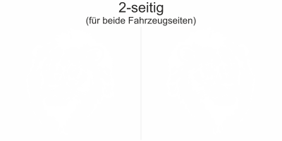 Autoaufkleber Löwe