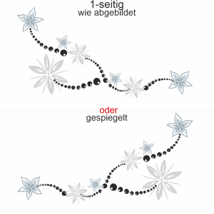 Autoaufkleber Ornament Florale Kunst