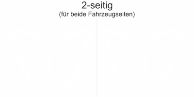 Autoaufkleber Schmetterling