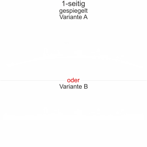Autoaufkleber Skyline Bundesland Brandenburg
