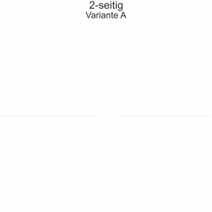 Autoaufkleber Skyline Bundesland Brandenburg