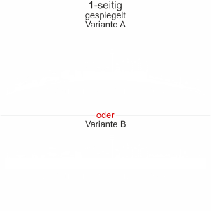 Autoaufkleber Skyline Bundesland Mecklenburg-Vorpommern
