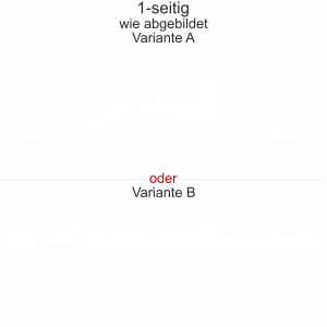 Autoaufkleber Skyline Bundesland Saarland