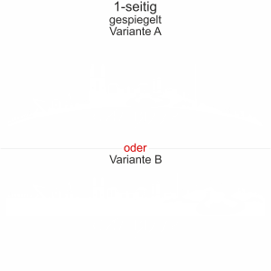 Autoaufkleber Skyline Bundesland Saarland