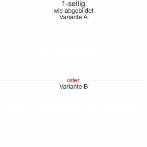 Autoaufkleber Skyline Bundesland Thüringen