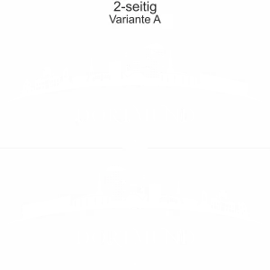 Autoaufkleber mit Dortmunder Skyline - Ansicht zweiseitig für beide Fahrzeugseiten und Farbauswahl