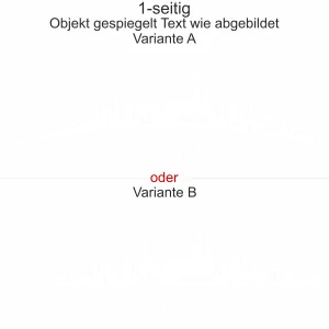 Autoaufkleber Skyline München - Ansicht Ausrichtung und Farbauswahl