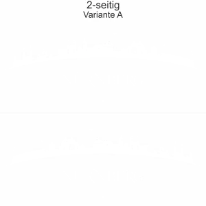 Autoaufkleber mit der Skyline von Nürnberg - Ansicht zweiseitig für beide Fahrzeugseiten und Farbauswahl