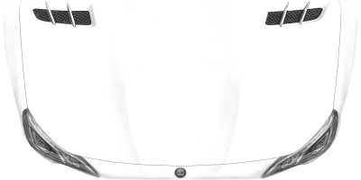 Autoaufkleber Totenkopf mit Bart