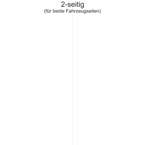 Autofolie mit Traumfängermotiv - Ansicht zweiseitig für beide Fahrzeugseiten und Farbauswahl