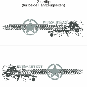 Autoaufkleber U.S. Army