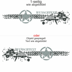 Autoaufkleber U.S. Army