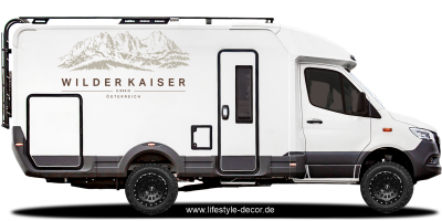 Autoaufkleber Wilder Kaiser