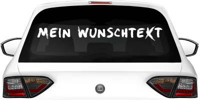 Autoaufkleber Wunschtext | 14