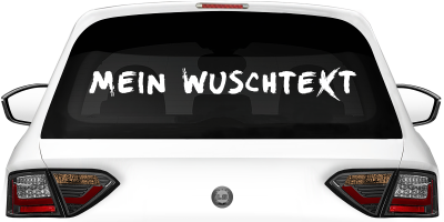 Autoaufkleber Wunschtext | 14