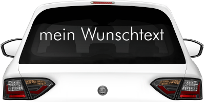 Autoaufkleber Wunschtext | 22