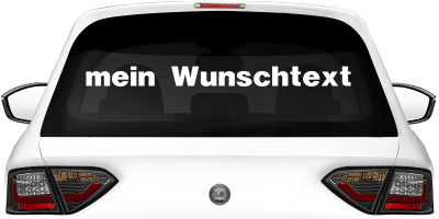 Autoaufkleber Wunschtext | 27