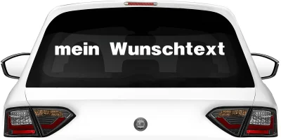 Autoaufkleber Wunschtext | 27