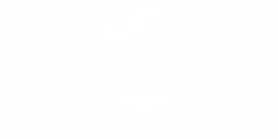 Autoaufkleber Surfing Beach
