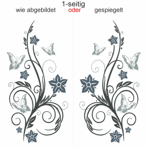 Autoaufkleber Ornament Schmetterlingzauber