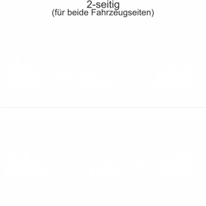 Bergpanorama Wald und Rotwild für Wohnmobil