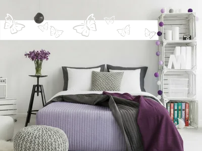 Bordüre mit Schmetterlingen