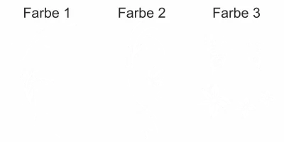 Möbeltattoo mit Tagtraum in bunt - Ansicht Farbauswahl