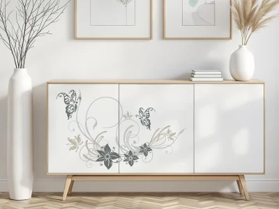 Möbeltattoo mit Tagtraum in bunt