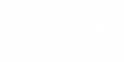 Camper mit Herz Aufkleber