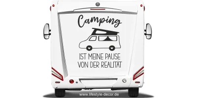 Camperaufkleber Meine Pause