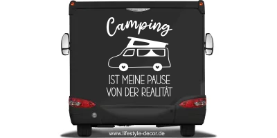 Camperaufkleber Meine Pause
