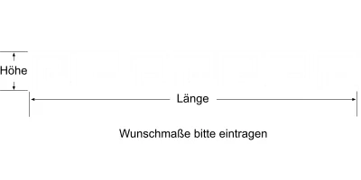 Durchlaufschutz Mäanderband - Ansicht Farbauswahl