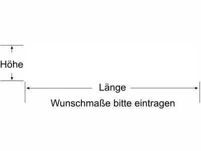 Durchlaufschutz Streifen - Ansicht Farbauswahl