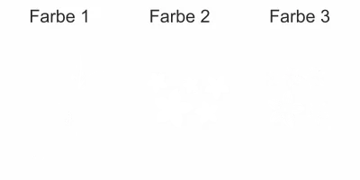 untes Wandtattoo mit Blumenwind Ornament - Ansicht Farbauswahl