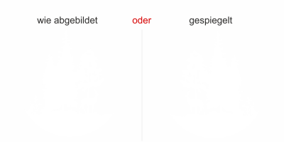 Außenwandtattoo Hirsch im Wald