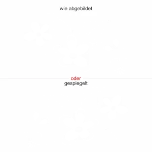 Fensteaufkleber aus selbstklebender Folie mit Blumen und Schmetterling - Ansicht Ausrichtung und Farbauswahl