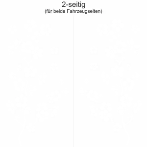 fenstersticker kirschblüte - Ansicht Ausrichtung und Farbauswahl