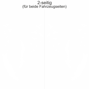 Fensterdeko Feder mit Vögel