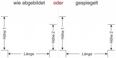 - Ansicht Ausrichtung mit Farbauswahl Vorschlag 1