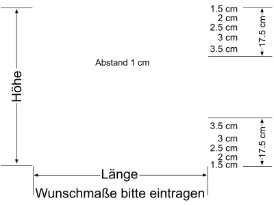 Sichtschutzfolie Streifen