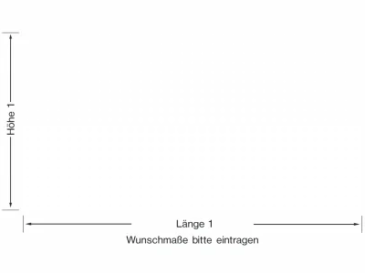 Exclusive Fensterfolie mit Form aus Kreisen - Ansicht Farbauswahl