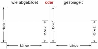 Fensterfolie mit geplotteten Tieren und Wunschtext - Ansicht Ausrichtung mit Farbauswahl Vorschlag 1